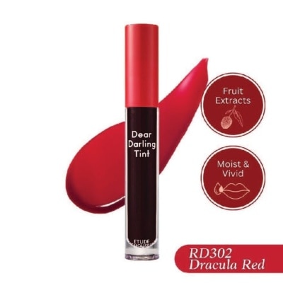 ETUDE Dear Darling Water Gel Tint Lip Gloss RD302 5g