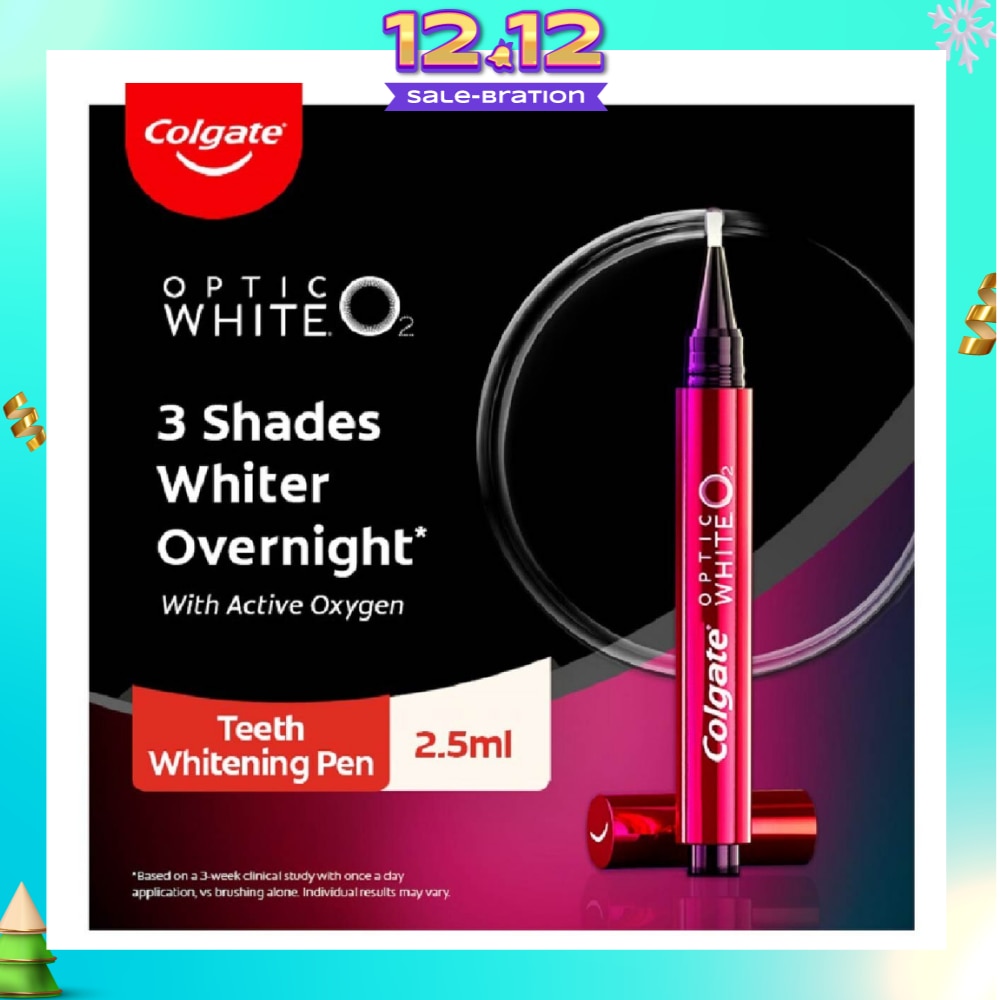 Optic White O2 Teeth Whitening Pen 1s