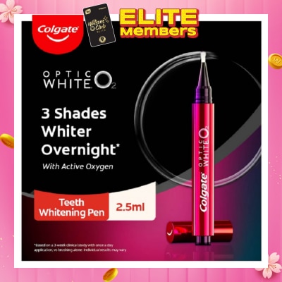 COLGATE Optic White O2 Teeth Whitening Pen 1s