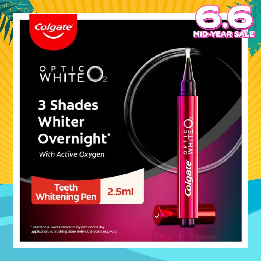 Optic White O2 Teeth Whitening Pen 1s (Expiry: Apr`2026)