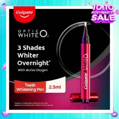 COLGATE Optic White O2 Teeth Whitening Pen 1s