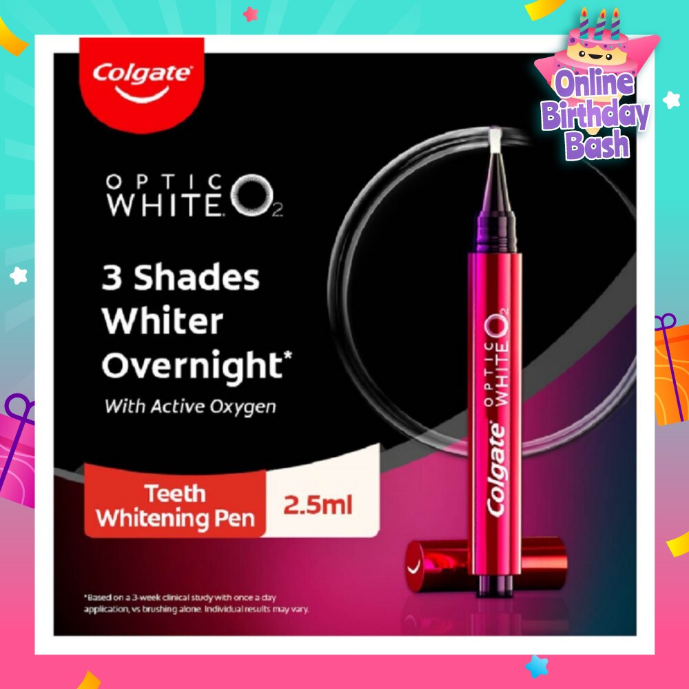 Optic White O2 Teeth Whitening Pen 1s (Expiry: Apr`2026)