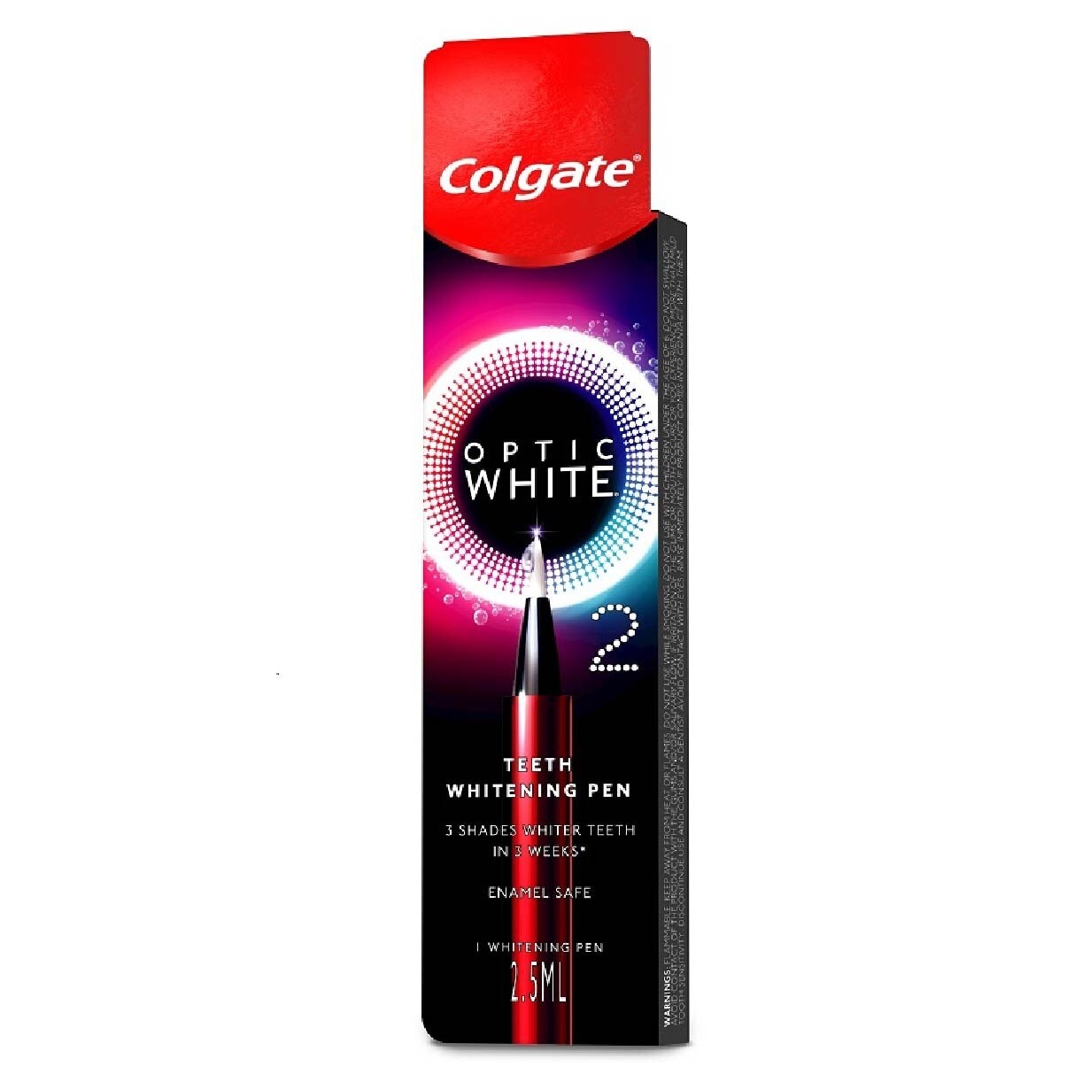 Optic White O2 Teeth Whitening Pen (Whiten Your Teeth While You Sleep) 1s