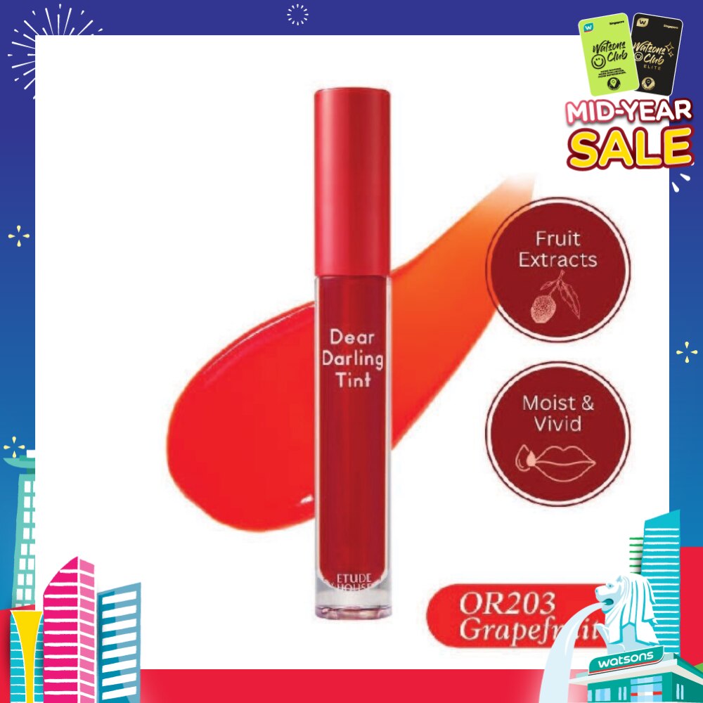 Dear Darling Water Gel Tint Lip Gloss OR203 5g