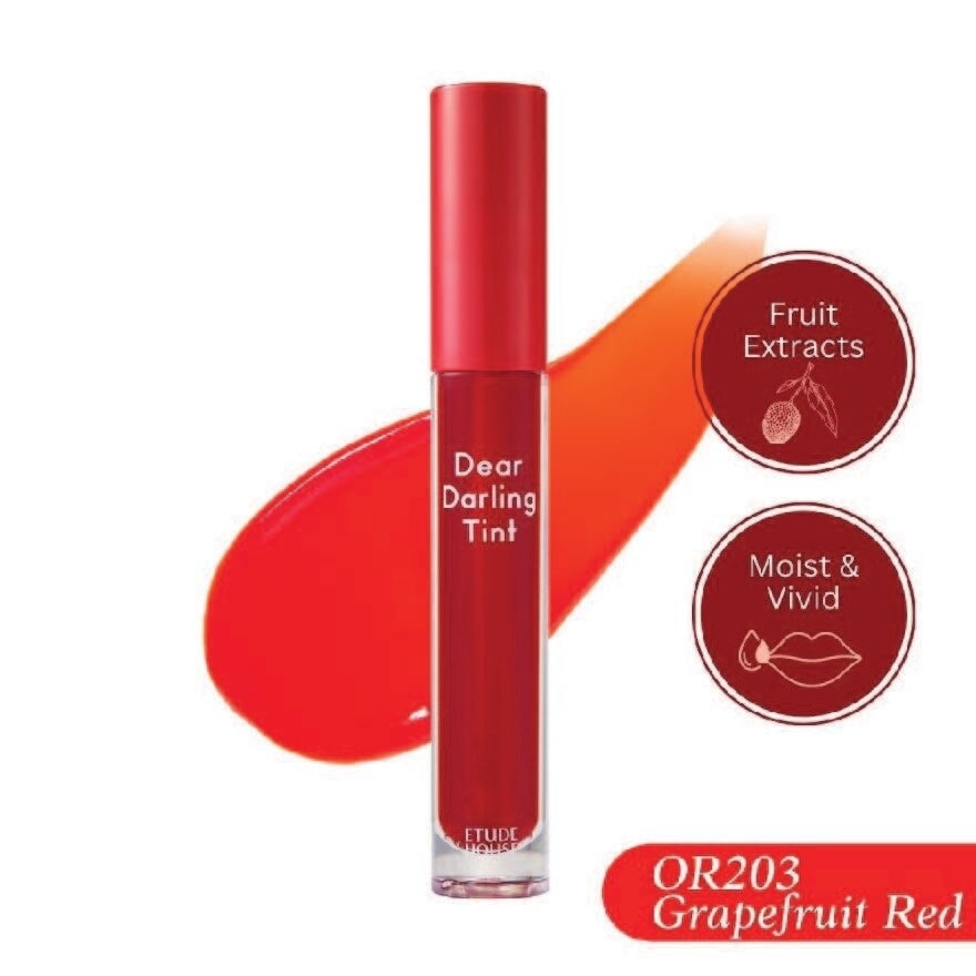 Dear Darling Water Gel Tint Lip Gloss OR203 5g