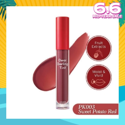 ETUDE Dear Darling Water Gel Tint Lip Gloss PK003 5g