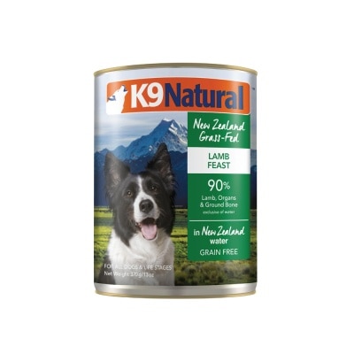 K9 NATURAL - Lamb Feast Canned Dog Food 370g
