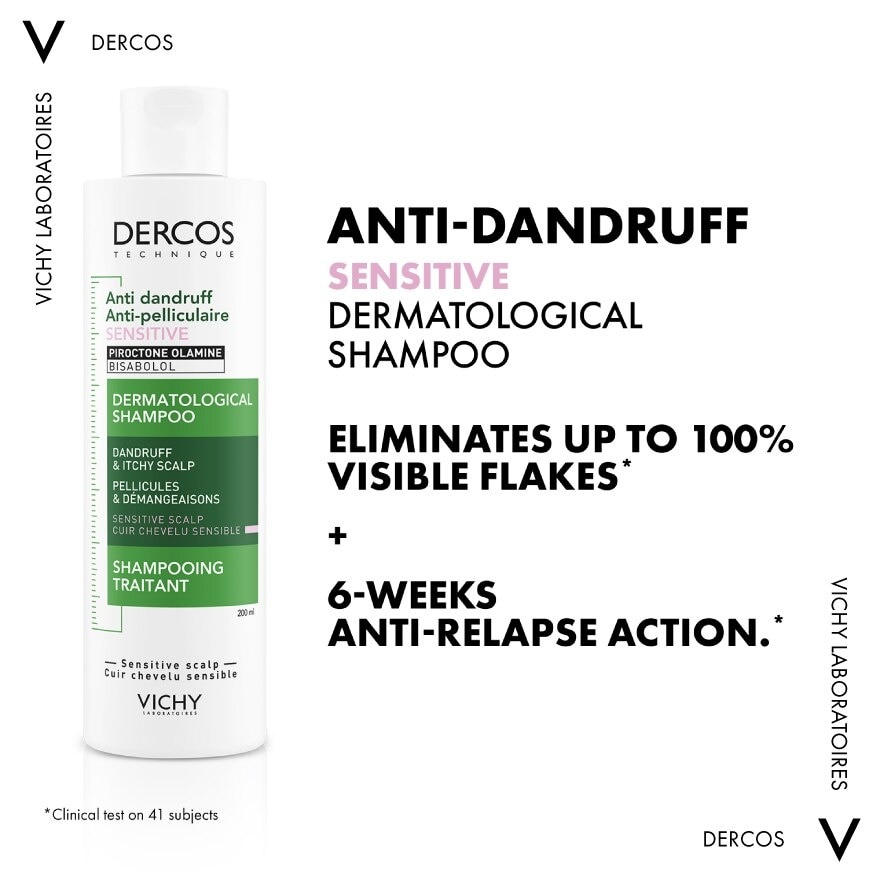 Dercos Antidandruff Sensitive Shampoo 200ml