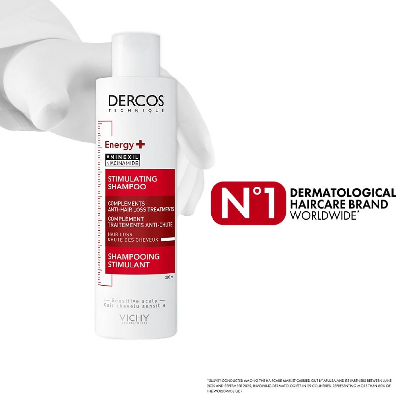 Dercos Energising Shampoo 200ml
