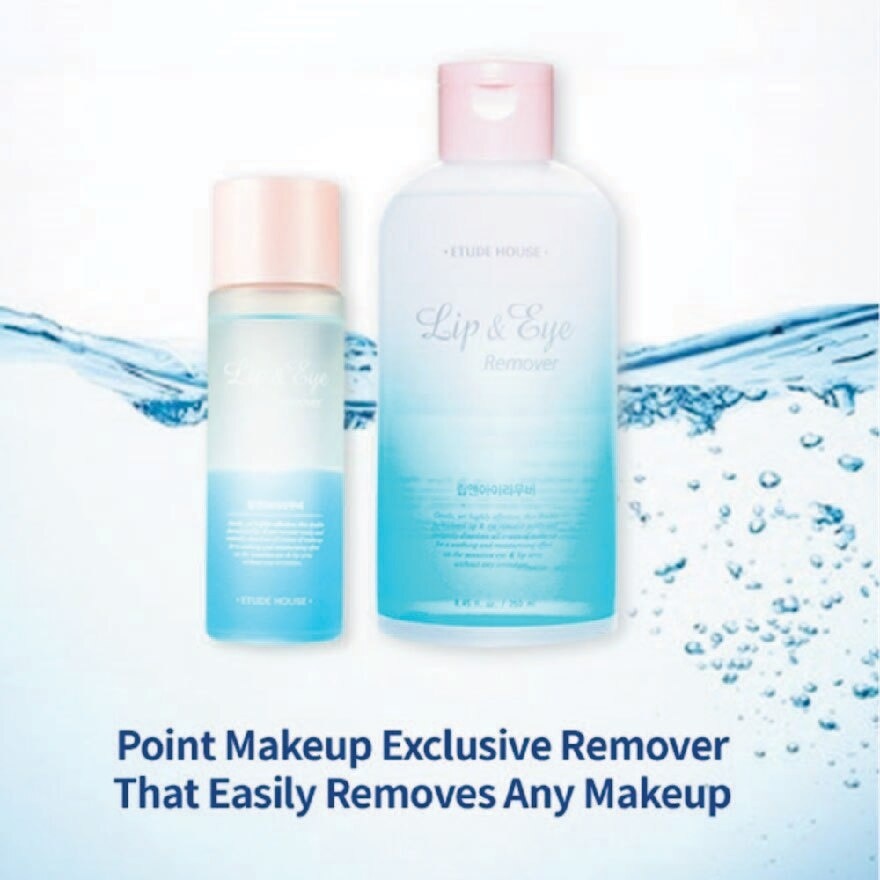 Lip and Eye Makeup Remover (Effectively Removes Heavy + Long Lasting & Waterproof Eye + Lip Makeup) 250ml