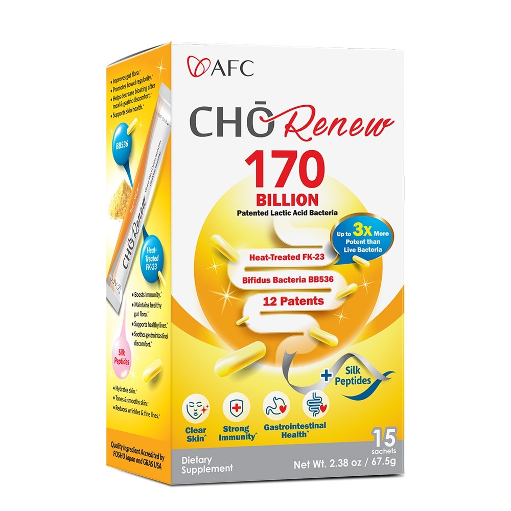 CHO Renew 170 Billion Beauty Probiotics Dietary Supplement Sachet 15s