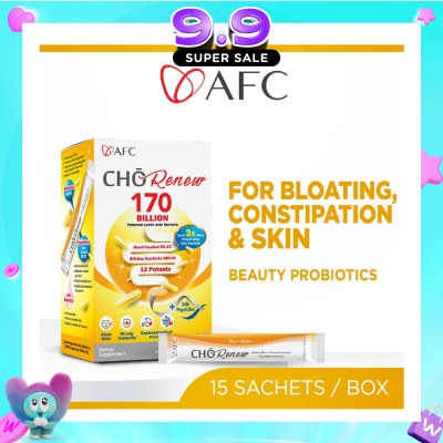 AFC - CHO Renew 170 Billion Beauty Probiotics Dietary Supplement Sachet 15s image