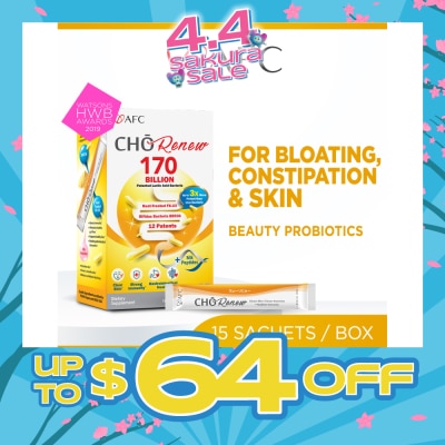 AFC - CHO Renew 170 Billion Beauty Probiotics Dietary Supplement Sachet 15s