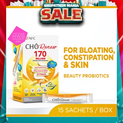 AFC - CHO Renew 170 Billion Beauty Probiotics Dietary Supplement Sachet 15s