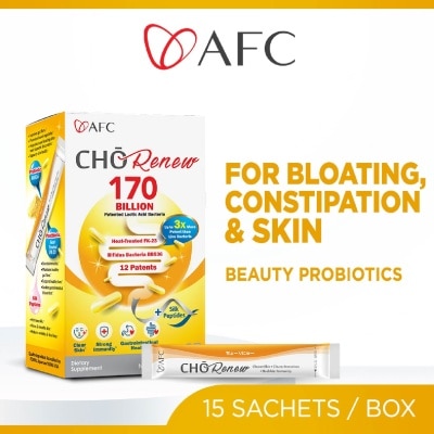 AFC - CHO Renew 170 Billion Beauty Probiotics Dietary Supplement Sachet 15s