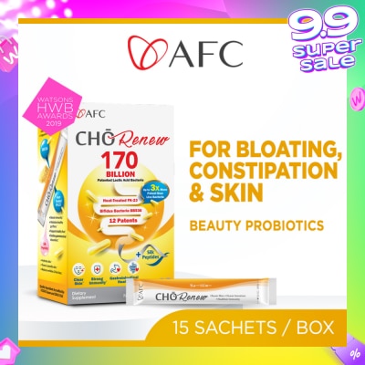 AFC CHO Renew 170 Billion Beauty Probiotics Dietary Supplement Sachet 15s