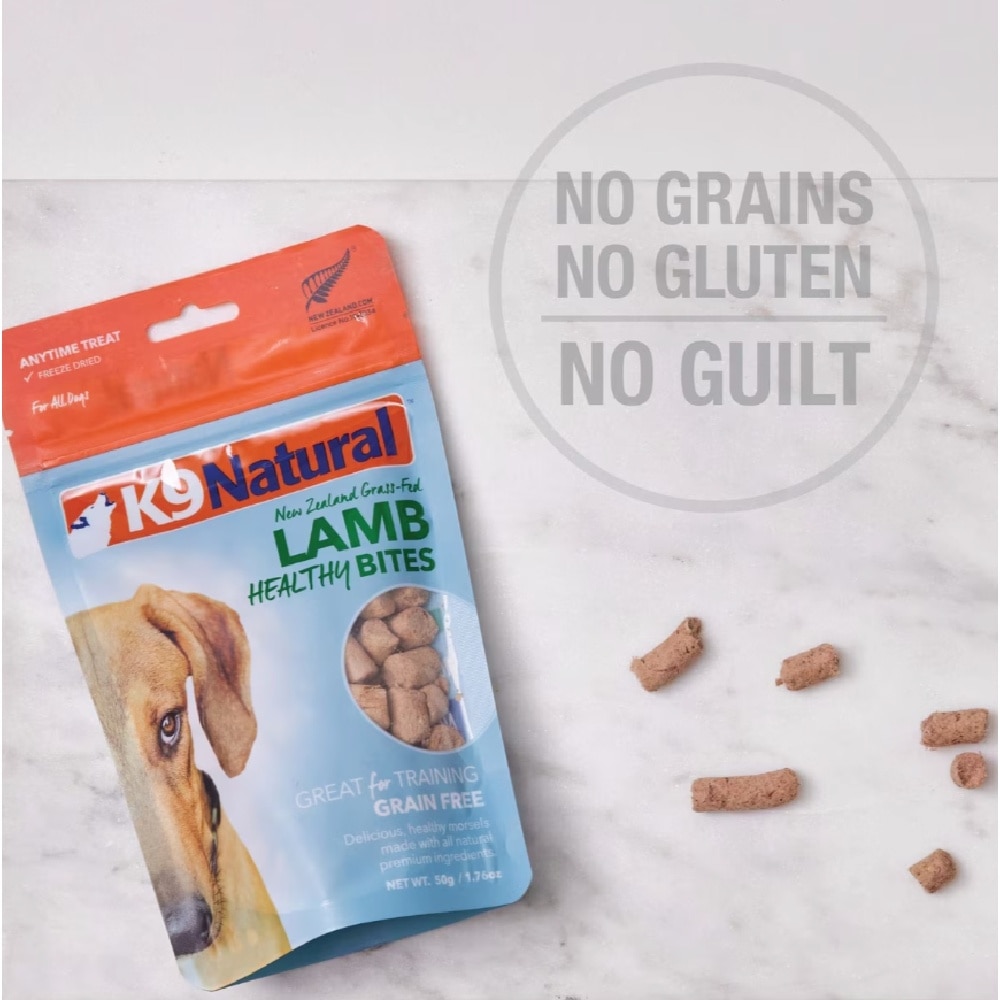 Lamb Healthy Bites Dog Treats 50g image