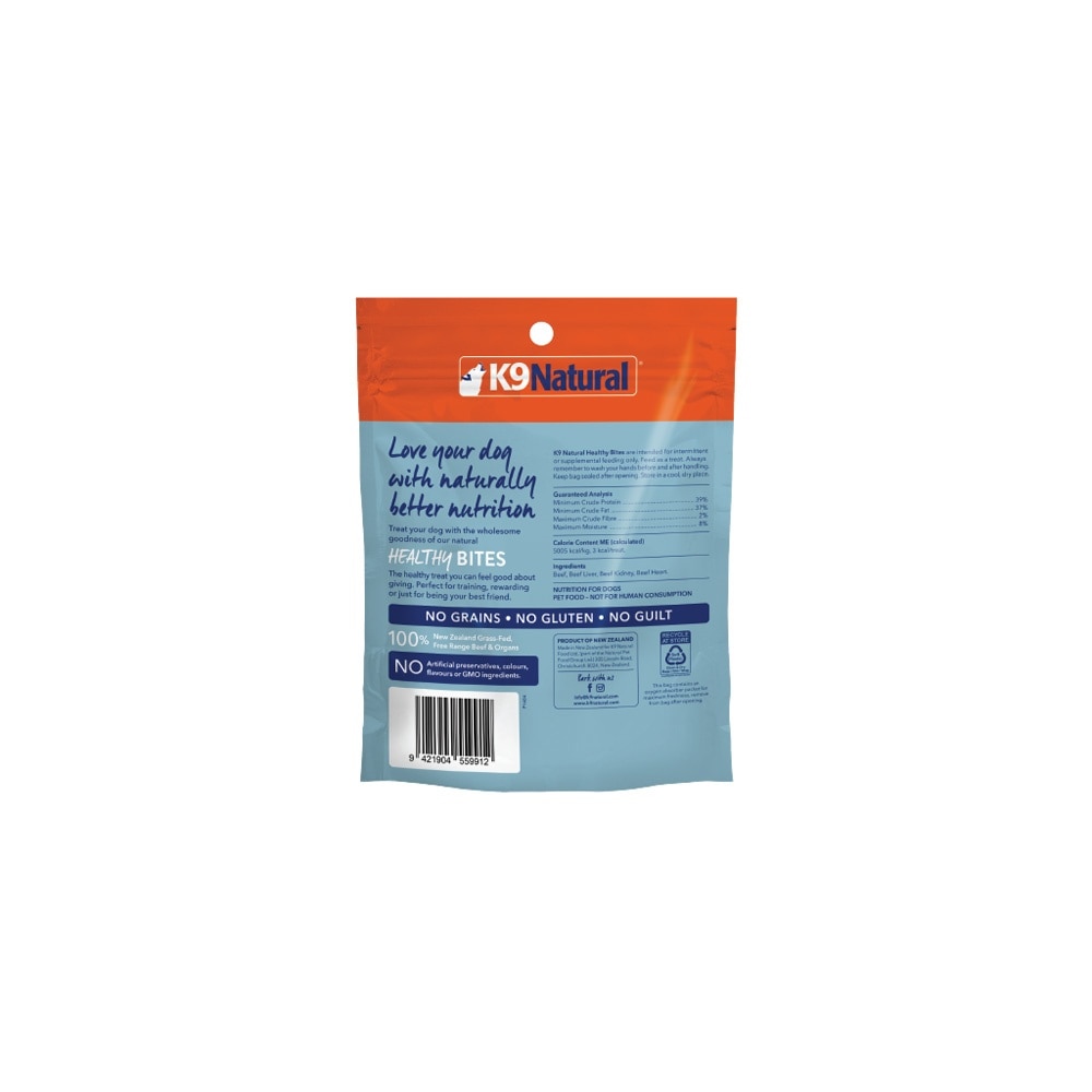Beef Healthy Bites Dog Treats 50g image