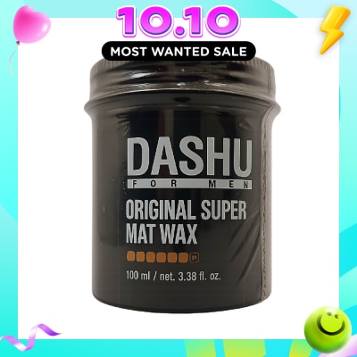 DASHU For Men Premium Original Super Mat Wax 100ml image