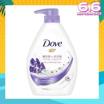 DOVE Dove Go Fresh Relaxing Lavender + Chamomile Hydration Body Wash 1000ml