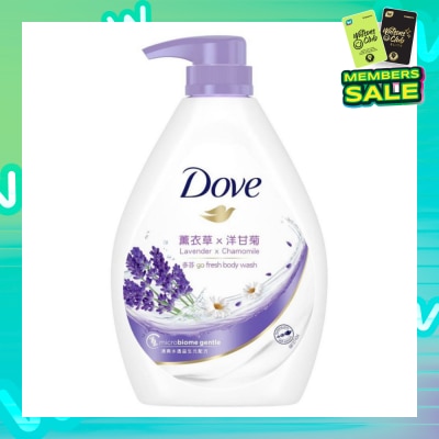 DOVE Dove Go Fresh Relaxing Lavender + Chamomile Hydration Body Wash 1000ml