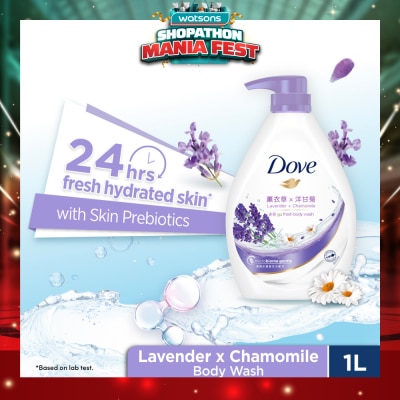 DOVE - Go Fresh Rose x Aloe Vera Body Wash 1000ml