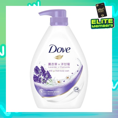 DOVE Dove Go Fresh Relaxing Lavender + Chamomile Hydration Body Wash 1000ml