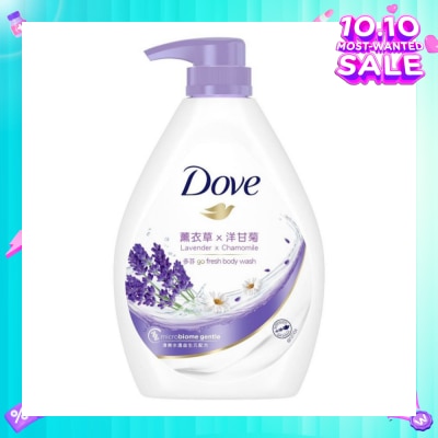 DOVE Dove Go Fresh Relaxing Lavender + Chamomile Hydration Body Wash 1000ml
