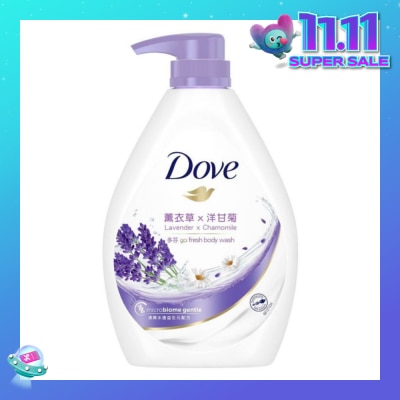 DOVE Dove Go Fresh Relaxing Lavender + Chamomile Hydration Body Wash 1000ml
