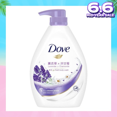 DOVE Dove Go Fresh Relaxing Lavender + Chamomile Hydration Body Wash 1000ml