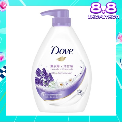 DOVE Dove Go Fresh Relaxing Lavender + Chamomile Hydration Body Wash 1000ml