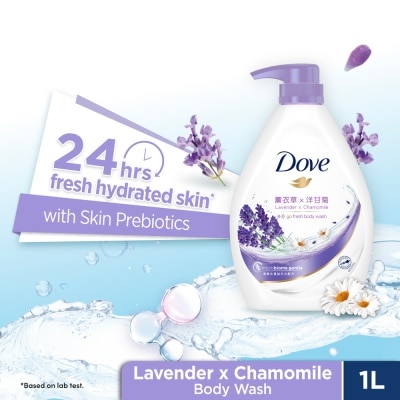 DOVE Dove Go Fresh Relaxing Lavender + Chamomile Hydration Body Wash 1000ml