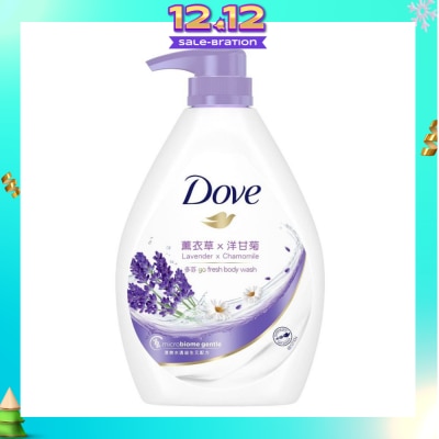 DOVE Dove Go Fresh Relaxing Lavender + Chamomile Hydration Body Wash 1000ml