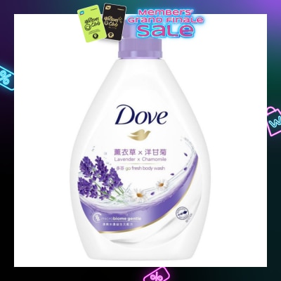 DOVE Dove Go Fresh Relaxing Lavender + Chamomile Hydration Body Wash 1000ml