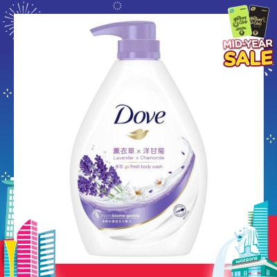DOVE Dove Go Fresh Relaxing Lavender + Chamomile Hydration Body Wash 1000ml
