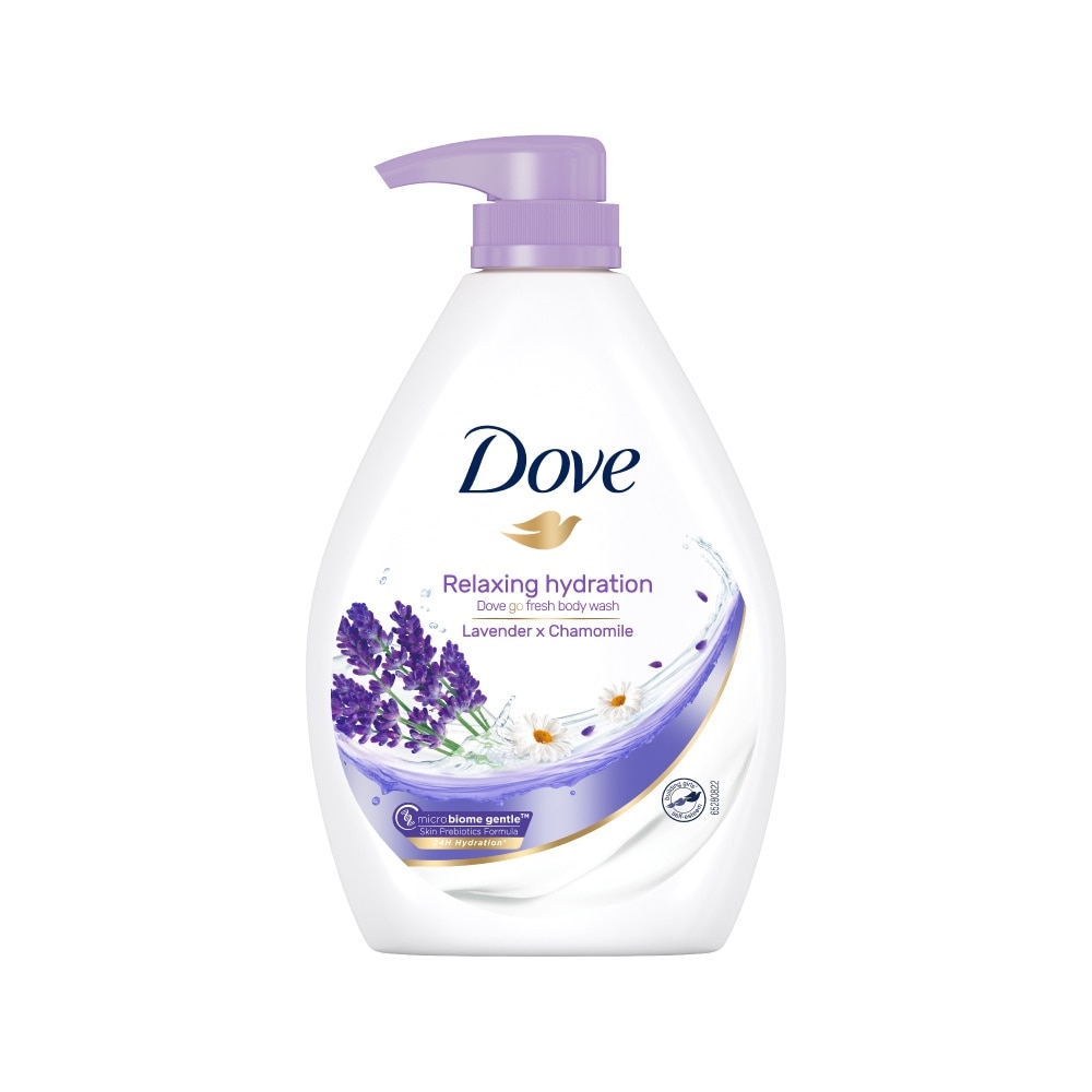Dove Go Fresh Relaxing Lavender + Chamomile Hydration Body Wash 1000ml