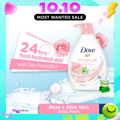 DOVE Go Fresh Rose x Aloe Vera Body Wash 1000ml image