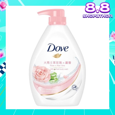 DOVE Dove Go Fresh Rose x Aloe Vera Body Wash 1000ml
