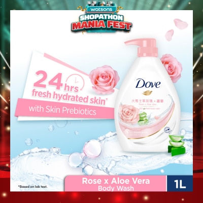 DOVE - Go Fresh Rose x Aloe Vera Body Wash 1000ml