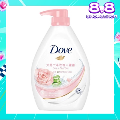 DOVE Dove Go Fresh Rose x Aloe Vera Body Wash 1000ml