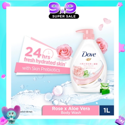 DOVE - Go Fresh Rose x Aloe Vera Body Wash 1000ml image