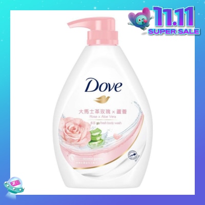 DOVE Dove Go Fresh Rose x Aloe Vera Body Wash 1000ml