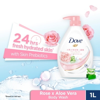 DOVE Dove Go Fresh Rose x Aloe Vera Body Wash 1000ml