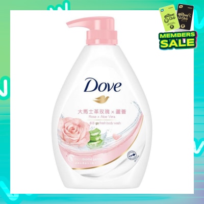 DOVE Dove Go Fresh Rose x Aloe Vera Body Wash 1000ml