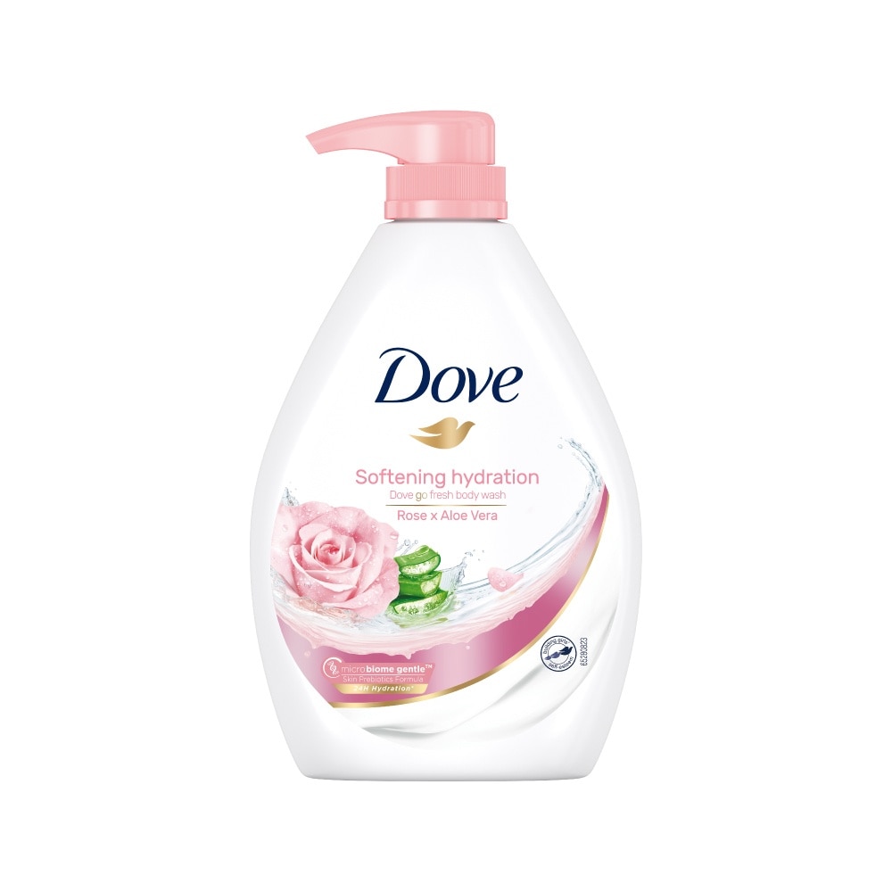 Dove Go Fresh Rose x Aloe Vera Body Wash 1000ml