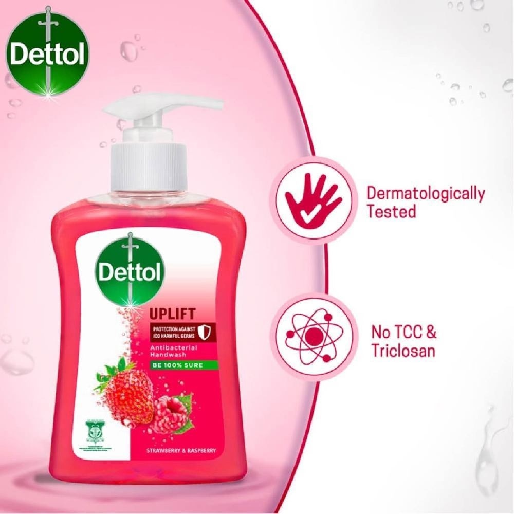 Anti-Bacterial Liquid Hand Wash Strawberry (Kills 99.9% Germs) 250ml