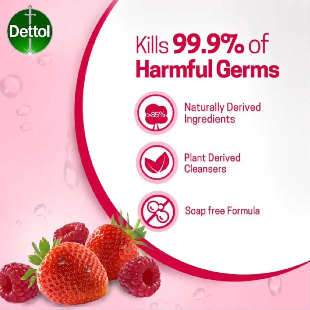 Anti-Bacterial Liquid Hand Wash Strawberry (Kills 99.9% Germs) 250ml