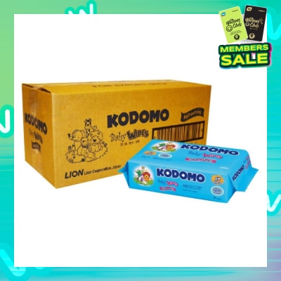 KODOMO Baby Wipes Refresh 70's x12 Carton