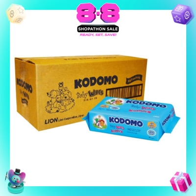 KODOMO - Baby Wipes Refresh 70's x12 Carton