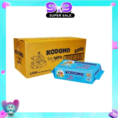 KODOMO - Baby Wipes Refresh 70's x12 Carton image